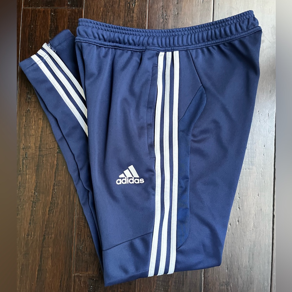Adidas Mens Track Pants Climacool League Soccer Taper Pants Small